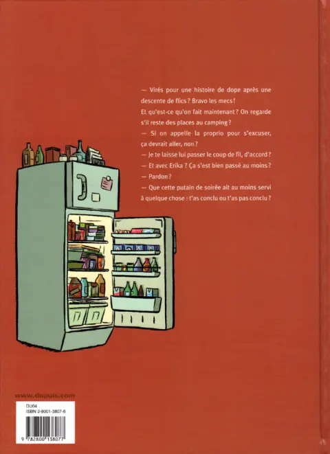 Verso de l'album Les Colocataires Tome 2 Gueules de bois