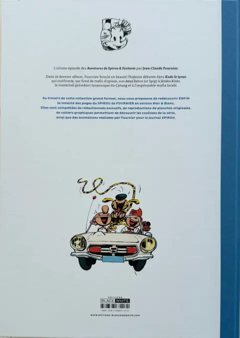 Verso de l'album Spirou et Fantasio Tome 29 Des haricots partout