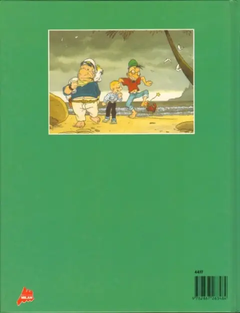 Verso de l'album La Déesse aux yeux de jade / Ed et Benjamin La Déesse aux yeux de jade