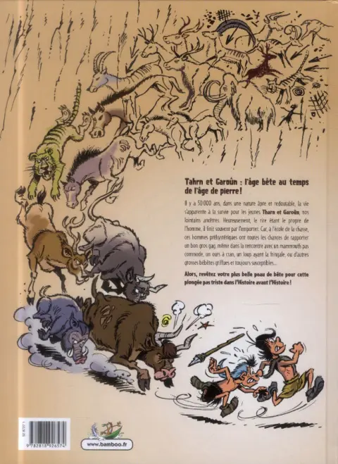 Verso de l'album Graines de sapiens Tome 1