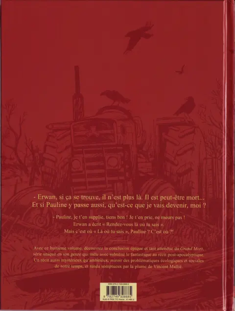 Verso de l'album Le Grand Mort Tome 8 Renaissance