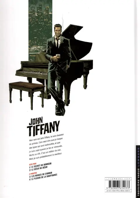 Verso de l'album John Tiffany Tome 2 Le désir du désir