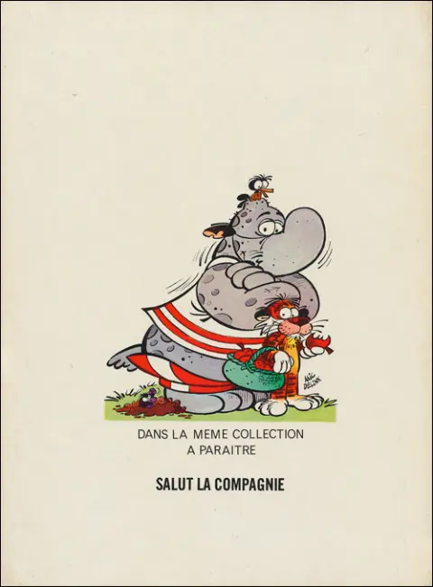 Verso de l'album La Jungle en folie Tome 1 Les aventures de Joe le tigre