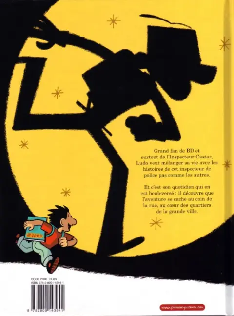 Verso de l'album Ludo Tome 8 Commando Castar