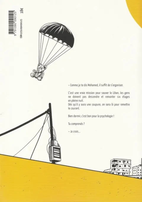Verso de l'album Les Lumières de Tyr