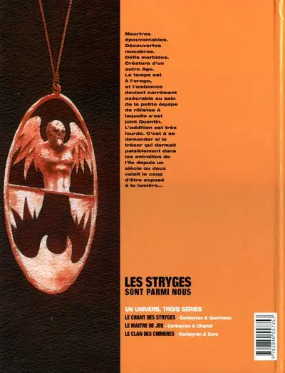 Verso de l'album Le Maître de jeu Tome 3 Matrice