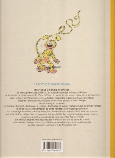 Verso de l'album Marsupilami Tome 7 L'or de boavista