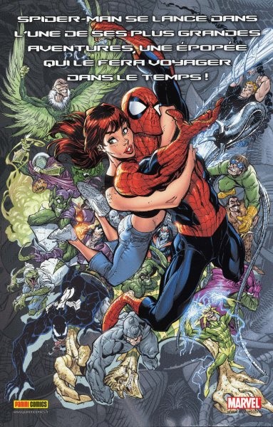 Verso de l'album Marvel - Les grandes sagas Tome 1 Spider-man