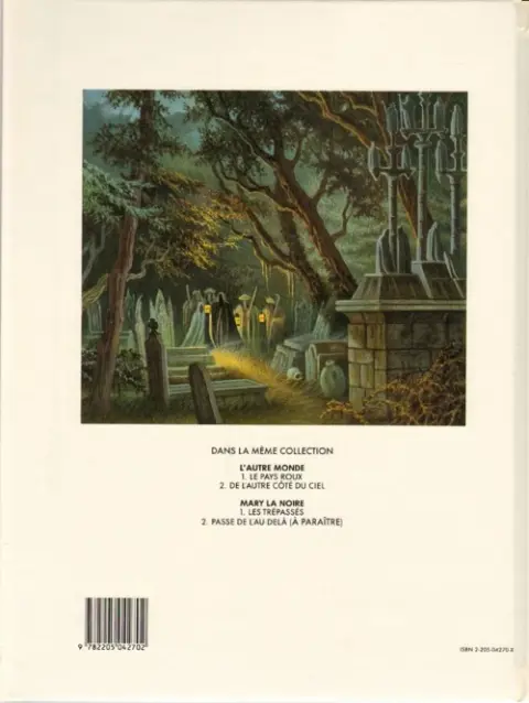 Verso de l'album Mary la Noire Tome 1 Les trépassés