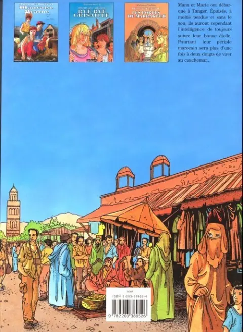 Verso de l'album Mauvaise graine Tome 3 Les portes de Marrakech