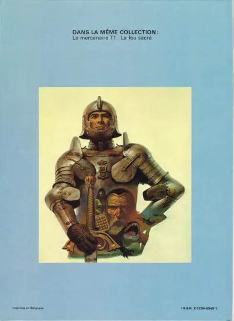Verso de l'album Le Mercenaire Tome 2 La formule