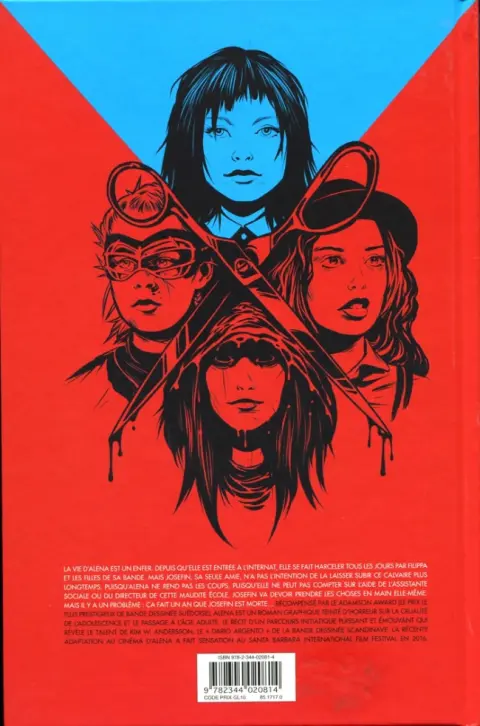 Verso de l'album Alena