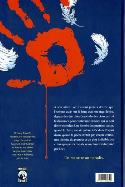 Verso de l'album Les Mystères du Meurtre