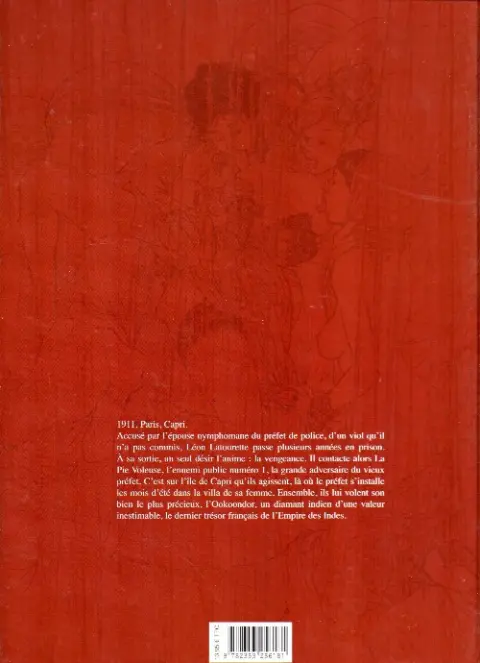 Verso de l'album Nuits Indiennes