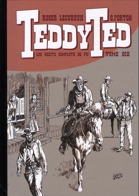 Couverture de l'album Teddy Ted Les récits complets de Pif Tome Dix