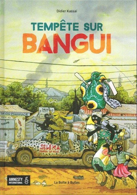 Couverture de l'album Tempête sur Bangui Tome 1