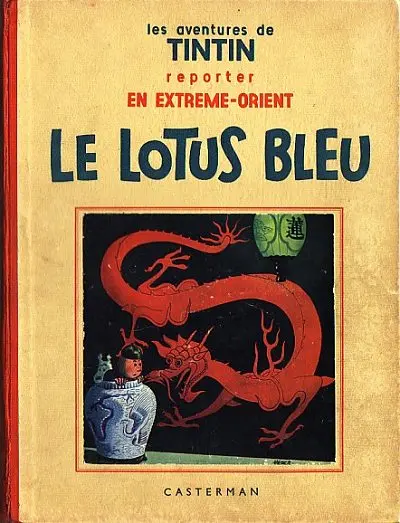 Tintin Tome 5 Le lotus bleu