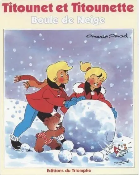 Titounet et Titounette Triomphe Tome 4 Boule de neige