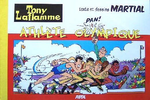 Couverture de l'album Tony Laflamme ABDL Tome 2 Athlète olympique