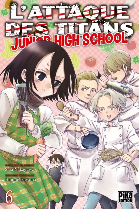 Couverture de l'album L'Attaque des Titans - Junior High School 6