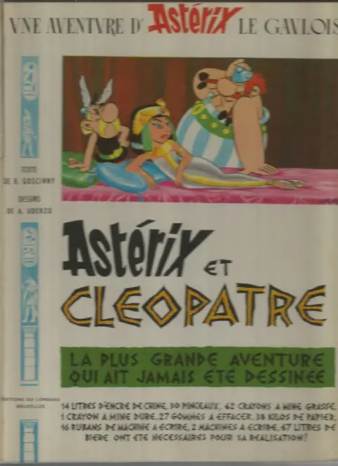 Couverture de l'album Astérix Tome 6 Astérix et Cléopâtre