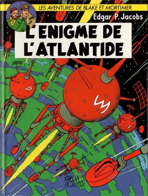 Couverture de l'album Blake et Mortimer Tome 7 L'énigme de l'Atlantide