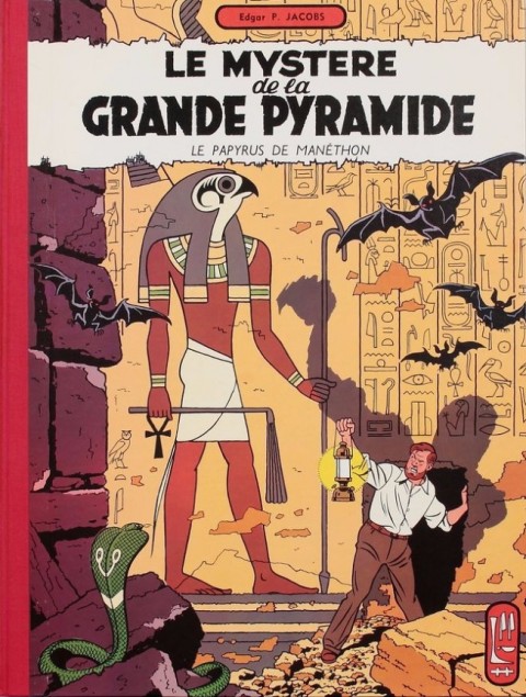 Couverture de l'album Blake et Mortimer Tome 3 Le Mystère de la Grande Pyramide - Le Papyrus de Manéthon
