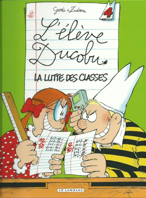 Couverture de l'album L'Élève Ducobu Tome 4 La lutte des classes