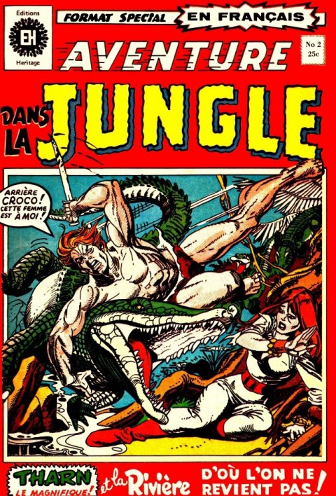 Couverture de l'album Aventure dans la jungle Tome 2 Lorna, reine de la jungle : Soulèvement dans la jungle