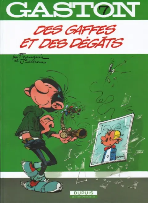 Couverture de l'album Gaston Tome 7 Des gaffes et des dégâts