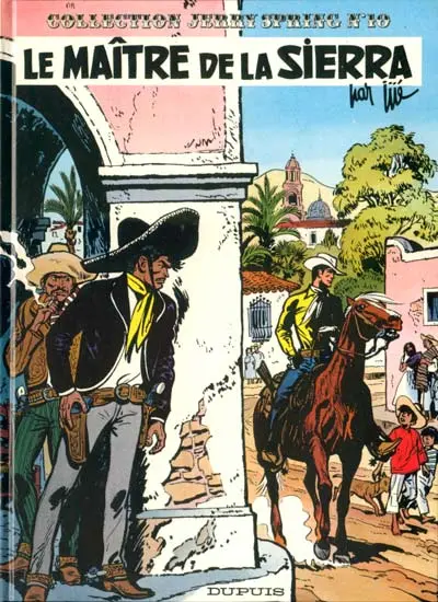 Couverture de l'album Jerry Spring Tome 10 Le maître de la Sierra