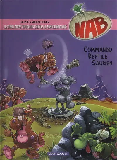 Couverture de l'album Nabuchodinosaure Tome 5 Commando reptile saurien