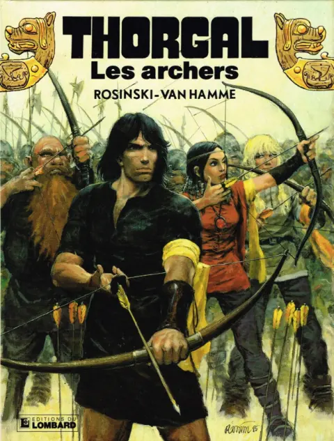 Couverture de l'album Thorgal Tome 9 Les archers
