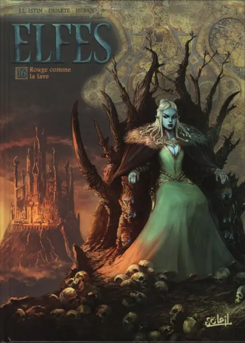 Elfes Tome 16 Rouge comme la lave