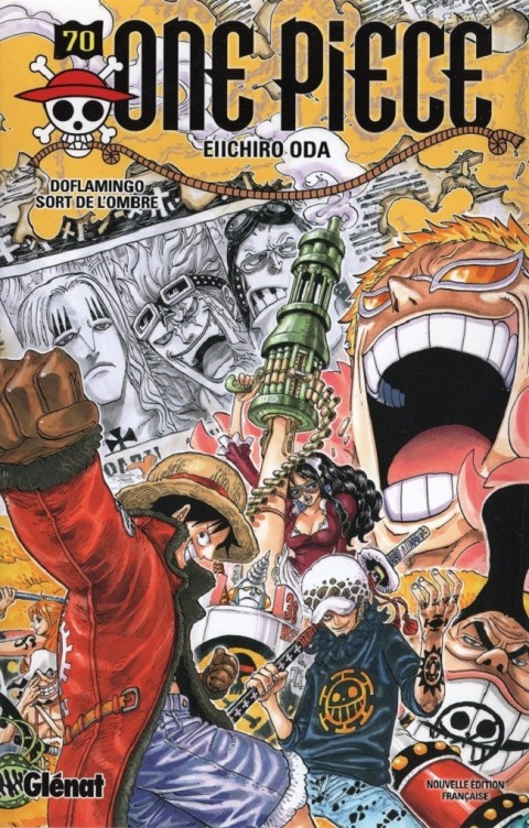 Couverture de l'album One Piece Tome 70 Doflamingo sort de l'ombre