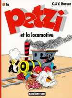 Couverture de l'album Petzi Tome 16 Petzi et la locomotive