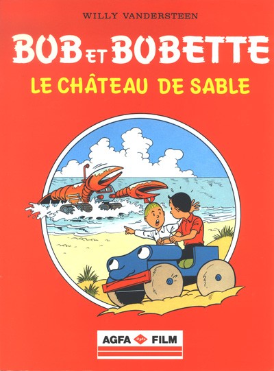 Bob et Bobette (Publicitaire) Le château de sable