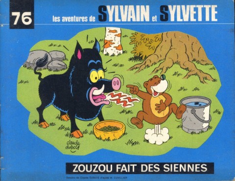Couverture de l'album Sylvain et Sylvette Tome 76 Zouzou fait des siennes
