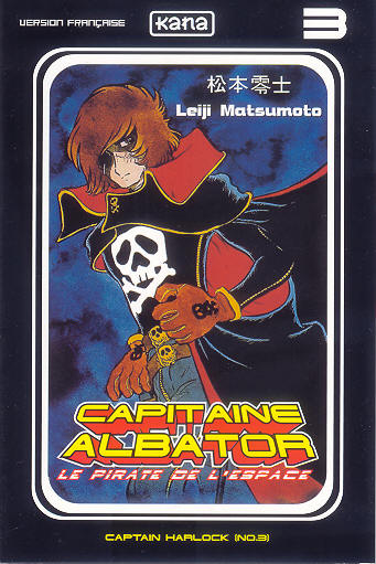 Couverture de l'album Capitaine Albator - Le pirate de l'espace 3 Captain Harlock (n°03)