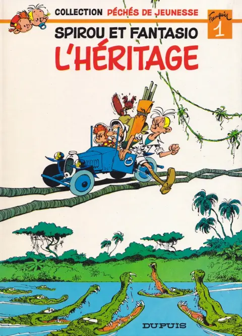 Couverture de l'album Spirou et Fantasio Tome 1 L'héritage