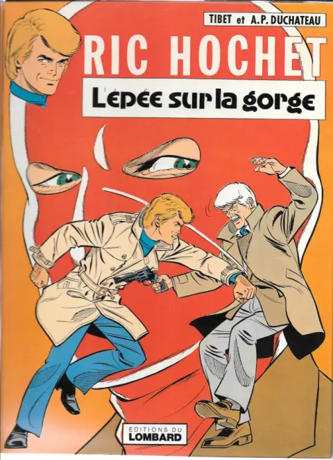 Couverture de l'album Ric Hochet Tome 27 L'épée sur la gorge