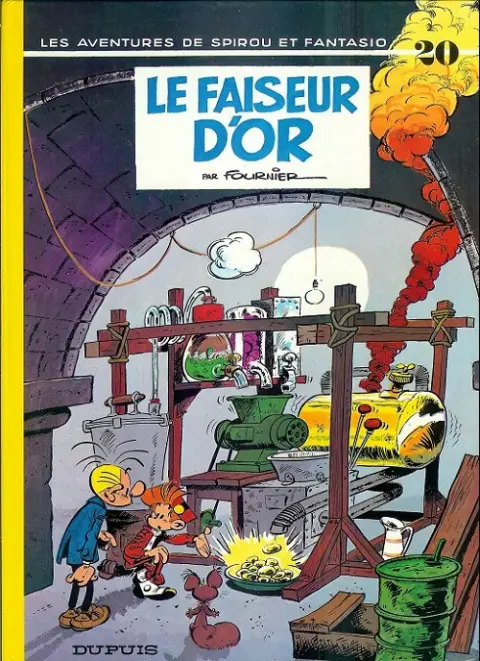 Couverture de l'album Spirou et Fantasio Tome 20 Le faiseur d'or