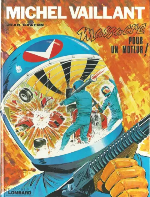 Couverture de l'album Michel Vaillant Tome 21 Massacre pour un moteur !