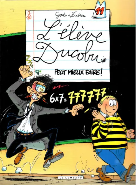 Couverture de l'album L'Élève Ducobu Tome 11 Peut mieux faire!