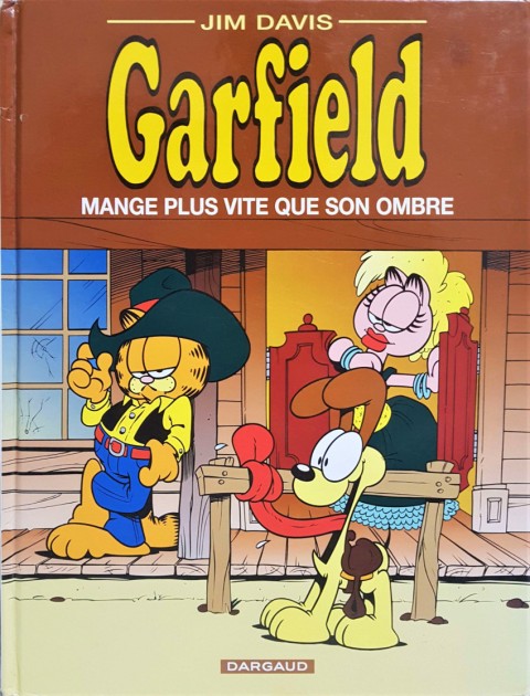 Couverture de l'album Garfield Tome 34 Garfield mange plus vite que son ombre