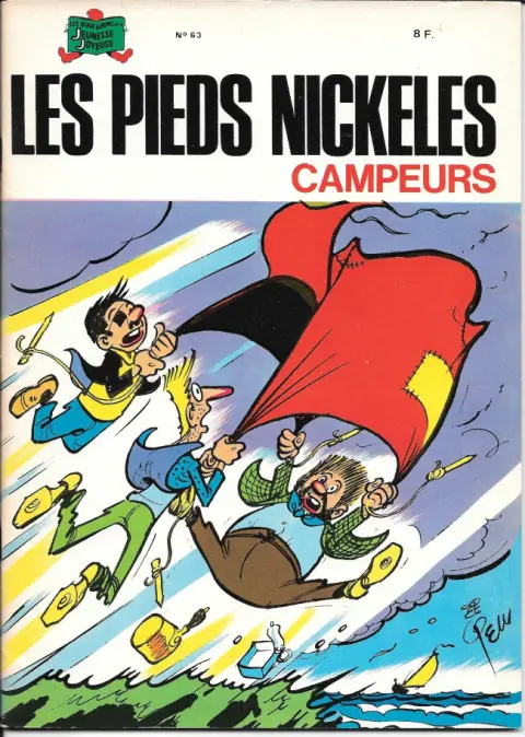 Couverture de l'album Les Pieds Nickelés Tome 63 Les Pieds Nickelés campeurs
