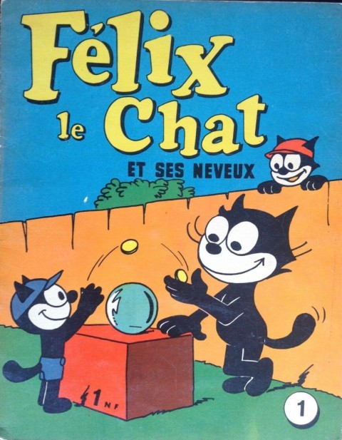 Couverture de l'album Félix le chat et ses neveux 1 et la boule magique