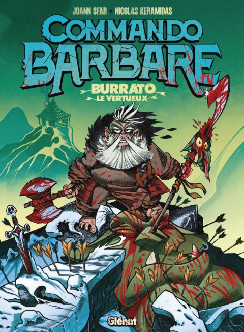 Couverture de l'album Commando Barbare Burrato le vertueux