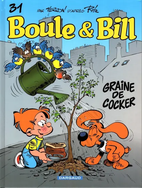 Couverture de l'album Boule & Bill Tome 31 Graine de cocker