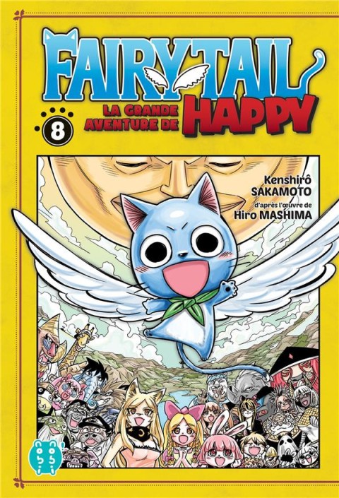 Couverture de l'album Fairy Tail - La grande aventure de Happy 8